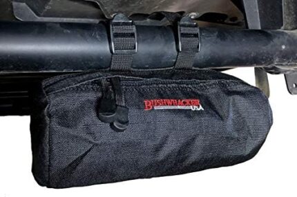 Bushwhacker UTV Small Cylinder Bag for Roll Bar - Dimensions 8.5" x 4" - Side by Side Pack SxS Luggage Storage ATV Accessories Rollbar Cage Overhead Snowmobile Organiser