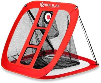 RELILAC Pop Up Golf Chipping Net - Indoor/Outdoor Golfing Target Accessories for Backyard Accuracy and Swing Practice - Great Gifts for Men, Dad, Husband, Women, Kid, Golfers