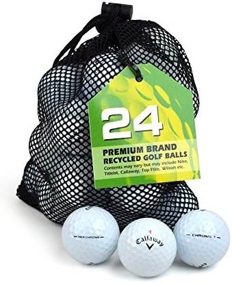 Second Chance Callaway Hex Chrome Grade A Premium Lake Golf Balls