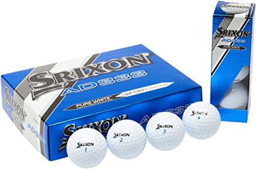 51DKMXlSPbL._AC_.jpg Srixon AD333 Golf Balls (12-Pack) - Image 1