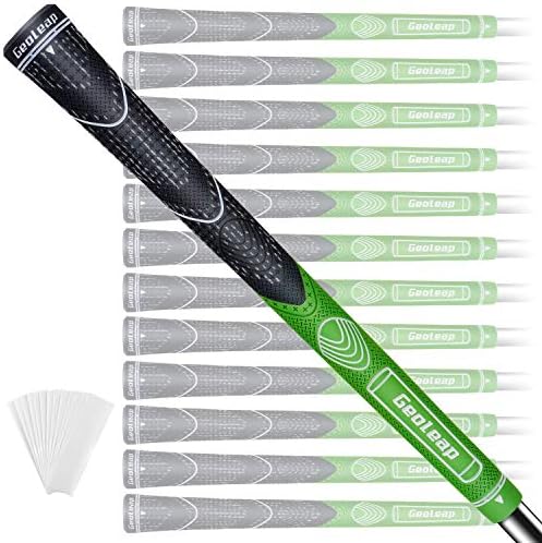 51Hdk3mx1tL._AC_.jpg Geoleap ACE-T Golf Grips Set of 13(Free 13 Tapes Included)-Multi Compound Golf Club Grips,Thumb Pattern,Standard Size,7 Colors Optional. - Image 1