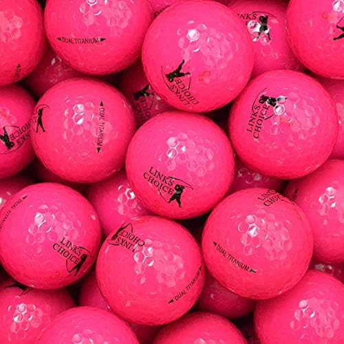 51HtBsHFMlL._AC_.jpg Links Choice 12 Coloured Golf Balls - Image 1
