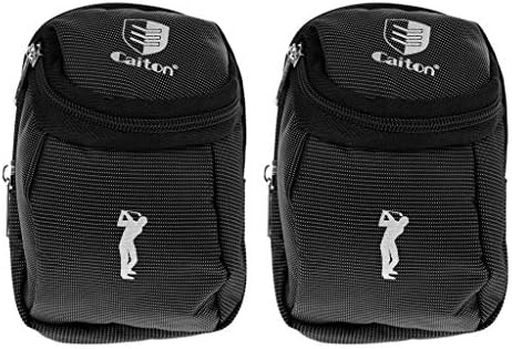 51IN6sxnoPL._AC_.jpg LoveinDIY 2X Mini Zipper Golf Ball Bag Golf Balls Tees - Image 1
