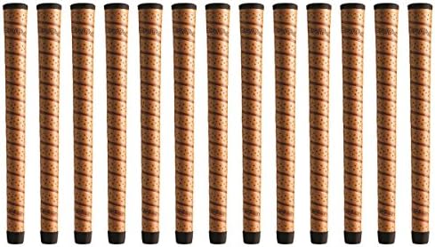 51JnQVelEyL._AC_.jpg Winn DriTac Wrap Standard Copper Golf Grip Bundle (13 Piece) - Image 1