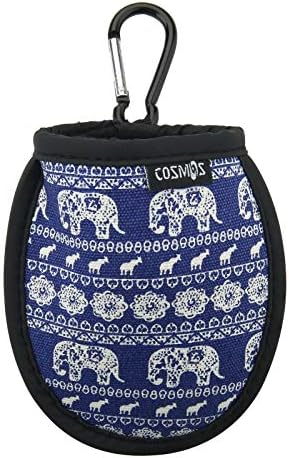 Cosmos Portable Pocket Golf Ball Washer Pouch, Golf Ball Cleaner Pouch