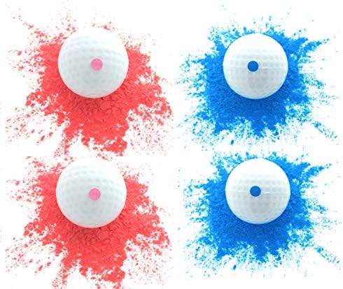 51NOUniFveL._AC_.jpg Essential Values Fore! Exploding Golf Balls (4 Balls) – Pranking Becomes Fun Again – Perfect Joke for The Entire Family, Even Better for Parties, Gag Tricks, White Elephant Gifts & Golf Shenanigans - Image 1