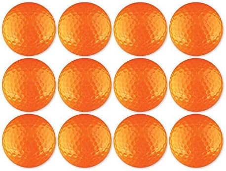 51SUukY5sKL._AC_.jpg EnjoyLife Inc Golf Ball 12-Pack Colorful Blank - Image 1