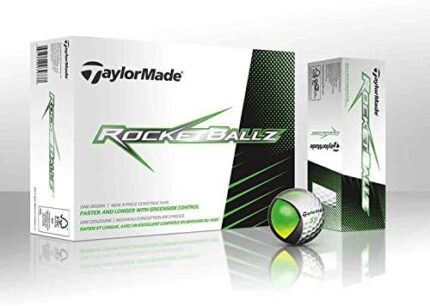 TaylorMade RocketBallz 3-Piece Distance & Control Soft Feel Golf Ball (2 Dozen: 24 balls)