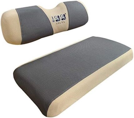 10L0L Golf Cart Seat Cover Washable Mesh Bench Seat Cover Fits Most of EZGO Club Car DS