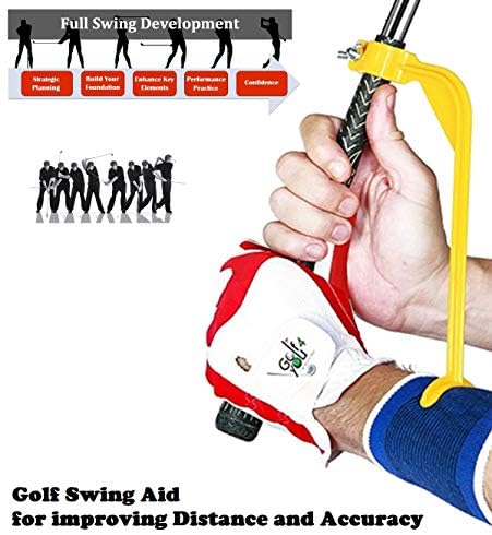 51XxMDbRerL._AC_.jpg Golf Swing Training Aid | Golf Doctor Wrist Hinge Trainer - Develop A More Consistent Swing Plane - Take Your Golf Game to The Next Level - Image 1