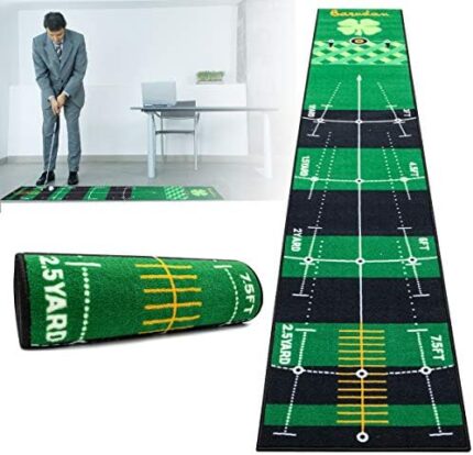 Golf Putting Mat for Indoor Practice - Indoor Golf Mat - Golf Putting Green Indoor,Golf Practice Mat,Office Putting Green,Golf Putting Mat Indoor