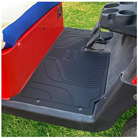 51eQwQbmHML._AC_.jpg 10L0L Golf Cart Protective Silicone Floor Mat for EZGO RXV, High Density Mat,Not Deformed Non-Slip Odorless Durable Floor Liner Mat - Image 1
