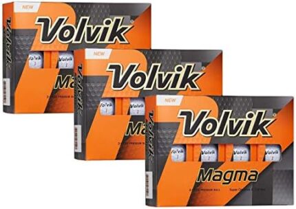Volvik Magma Long Distance Non-Conforming Illegal Golf Balls 3 Dozen (36 Balls) Gift Set Bundel