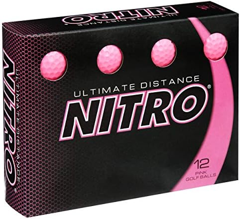 51g0HYWAibL._AC_.jpg Nitro Pink Golf Balls - Image 1