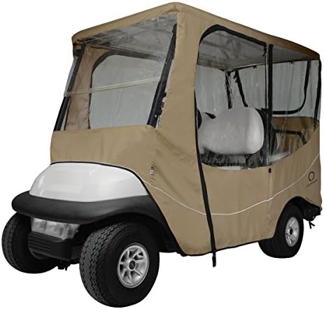 51gR0U2R7NL._AC_.jpg Classic Accessories Fairway Golf Cart Travel Enclosure - Image 1