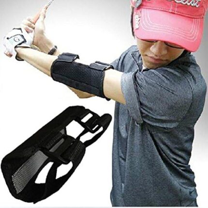 DOACT Multiple Uses Golf Training Aid Swing Elbow Trainer Golf Posture Brace for Beginners Training