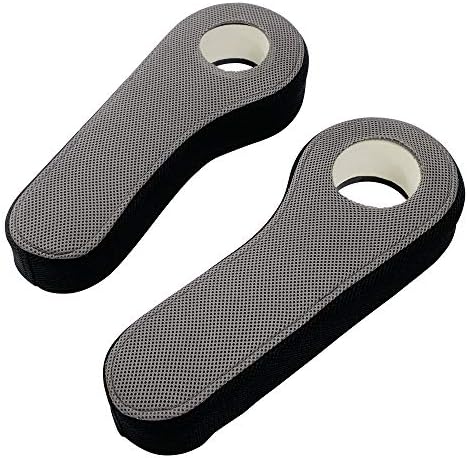 51hl29fNMJL._AC_.jpg 10L0L Golf Cart Armrest Covers, Renew Original Rear Seat Arm Rests with Cup Holder for Club Car EZGO Yamaha - Image 1