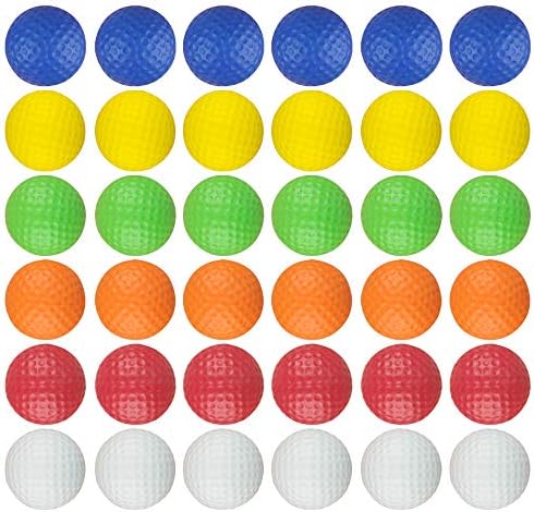 51kPmdo2hL._AC_.jpg Dsmile Foam Golf Practice Balls Light Soft Elastic Training Multifunction Sport Balls - Image 1