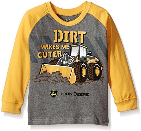 51kYwEPdWvL._AC_.jpg John Deere Baby Boys' Long Sleeve Tee - Image 1