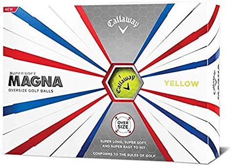 51kls4o8oIL._AC_.jpg Callaway Golf Supersoft Magna Golf Balls, (One Dozen) - Image 1