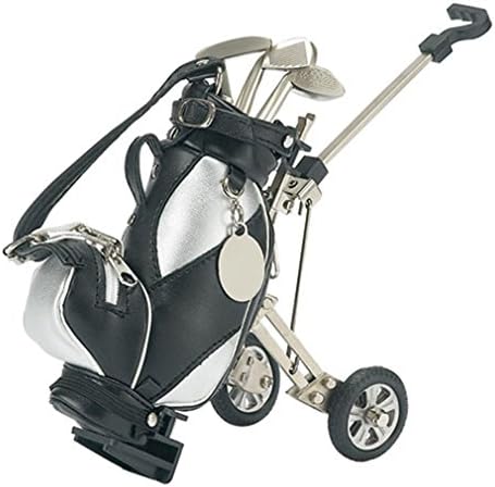 51maLltIirL._AC_.jpg Golf Pens with Golf Bag Holder, 4-Piece Set - Image 1