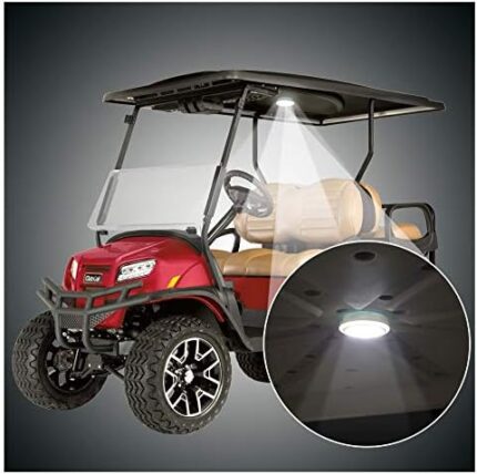10L0L Universal Golf Cart Dome Light, Wireless Lighting USB Rechargeable LED Touch Roof Light with Timer