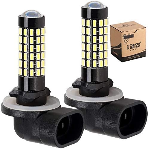 51nzmMEqcPL._AC_.jpg 10L0L Universal Golf Cart LED Headlight Bulb for 12V EZGO Club Car DS Precedent, Super Bright Energy Saving White LED Light Bulb - Pack of 2 - Image 1