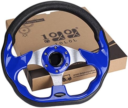 51rZTnXUNL._AC_.jpg 10L0L Golf Cart Steering Wheel or Adapter, Generic of Most Golf cart EZGO Club Car Yamaha - Image 1