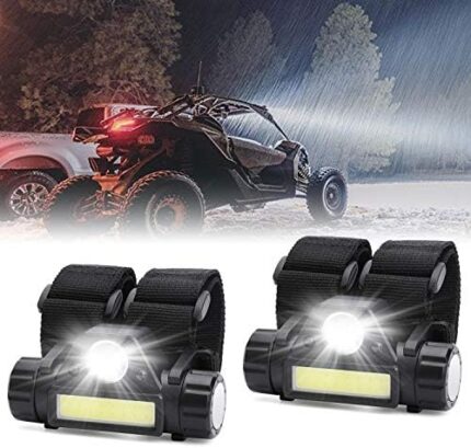VOFONO UTV Interior Dome Light Motion Sensor Universal Roll Bar Mount LED Light for Polaris RZR SxS ATV Can-Am Dune Buggy Golf Cart Off-Road Vehicle Boat