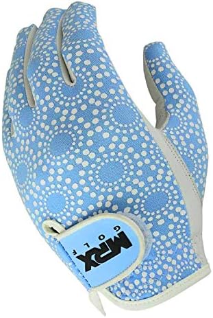 MRX Women Golf Glove Left Handed Golf Gloves Sweat Resistant Soft Cabretta Leather Regular Fit Women Golfer Glove | Stable Rain Grip Golf Glove Women Left Hand in | Winter Womens Golf Gloves.