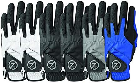 51ud2vtTnOL._AC_.jpg Zero Friction Men's Performance Universal-Fit Golf Glove, Multicolor V2 6Pk - Image 1