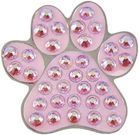 51xPPtPodXL._AC_.jpg Navika Paw Swarovski Crystal Ball Marker with Hat Clip - Image 1