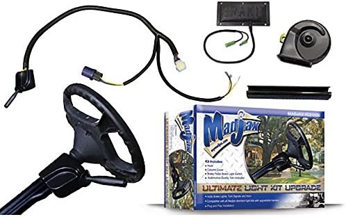 51xuqXMbBL._AC_.jpg Madjax 02-006 Ultimate Street Legal Light Upgrade Kit with Yamaha Drive, EZGO TXT, Club Car Precedent Golf Carts - Image 1