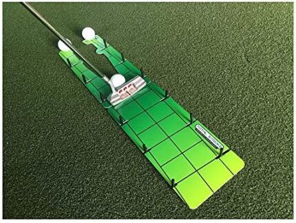 EyeLine Golf Total Stroke Putting System - Putt with Confidence and Accurately Improve Your Stroke/Training Aid by Jon & Jim Mclean, Multi Colour, 858858001355