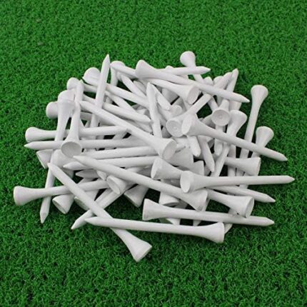 MYKUJA Bamboo Golf Tee 2-3/4 inch Pack of 100