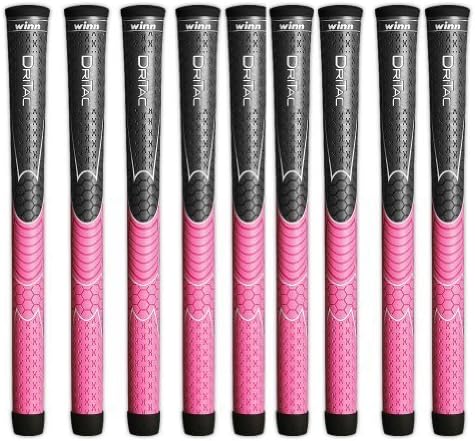 61zO5-o1NCL._AC_.jpg SET OF 13 NEW WINN DRI-TAC LADIES PINK GOLF GRIP. 3DT-GPK DRITAC, Model: , Sport & Outdoor - Image 1